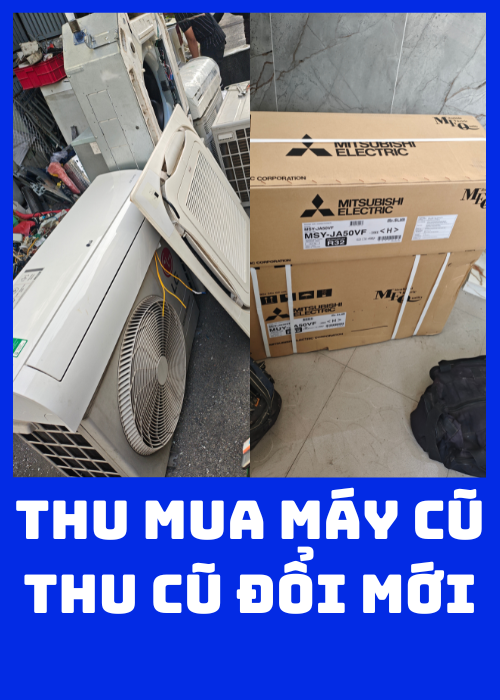 Mua máy lạnh hư, cũ