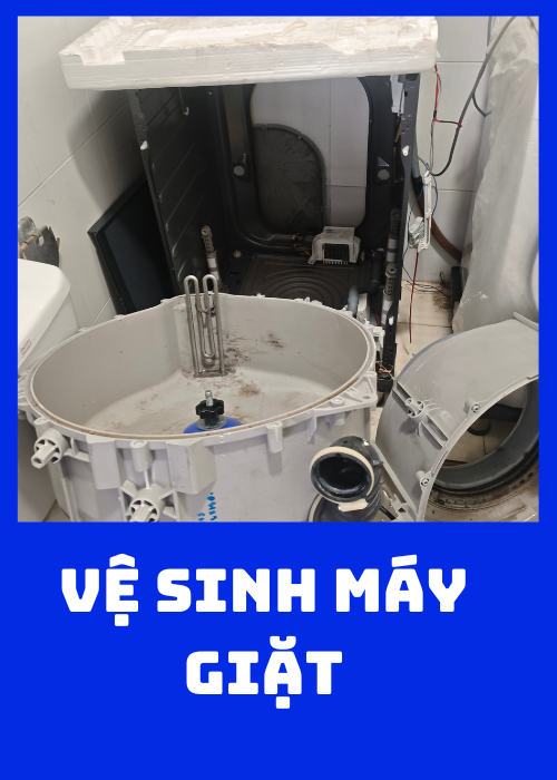 Vệ sinh máy giặt